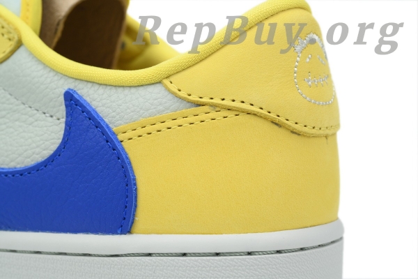 Top Version Air Jordan 1 Retro Low OG SP Travis Scott Canary DZ4137-700 - Image 4