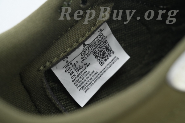 Top Version Air Jordan 1 Retro Low OG SP Travis Scott Medium Olive DM7866-200 - Image 8