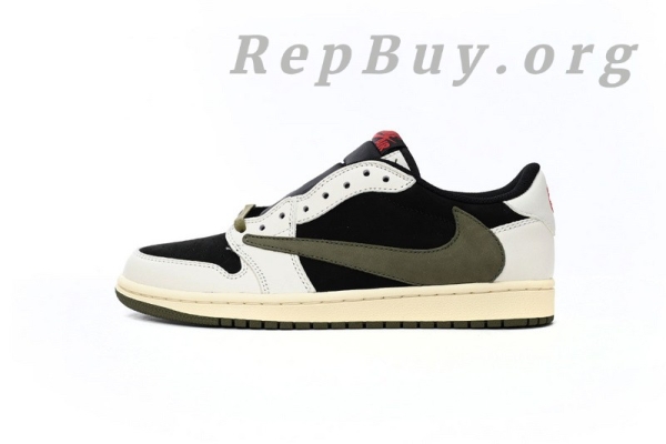Top Version Air Jordan 1 Retro Low OG SP Travis Scott Olive (W) DZ4137-106