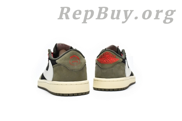 Top Version Air Jordan 1 Retro Low x Travis Scott Dark Green DM7866-002 - Image 2