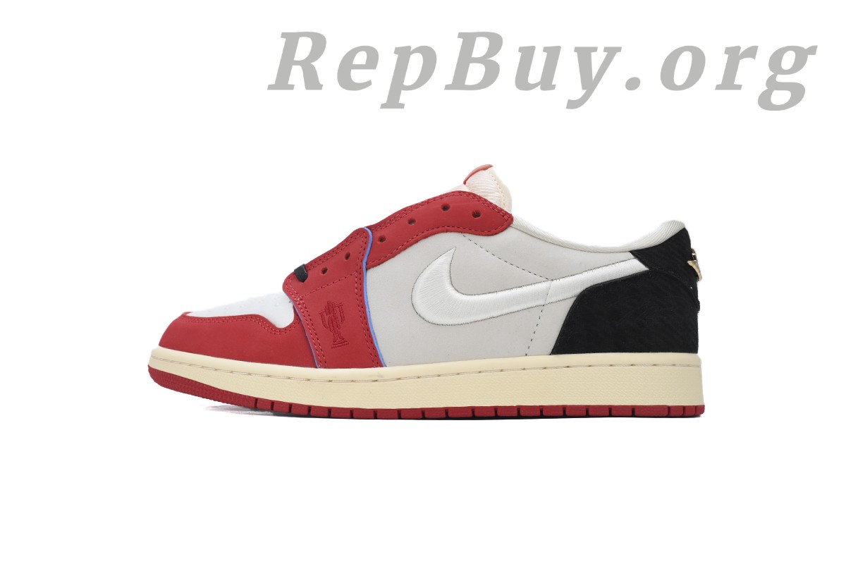 Best Top Version Air Jordan 1 Retro Low x Trophy Room HV6157-100 Replica