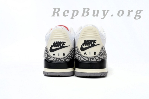Top Version Air Jordan 3 White Cement Reimagined DN3707-100 - Image 4