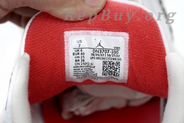 Top Version Air Jordan 3 White Cement Reimagined DN3707-100 - Image 10