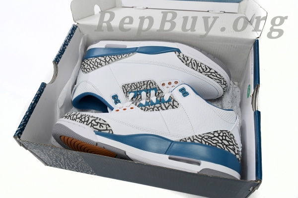 Top Version Air Jordan 3 Retro “wizards” CT8532-148 - 图片 14