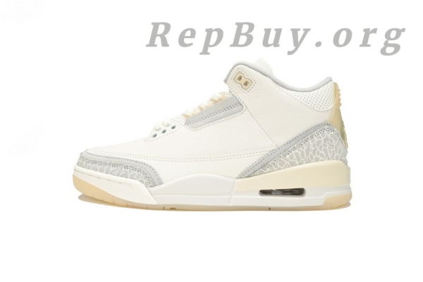 Top Version Air Jordan 3 Retro Craft Ivory, High Quality Replica Air Jordan 3, Best Rep Sneakers, 1:1 Replica Jordan Shoes, Premium Fake AJ3 Retro, FJ9479-100 Replica, Craft Ivory Jordan 3 Copy, Perfect Clone Sneakers