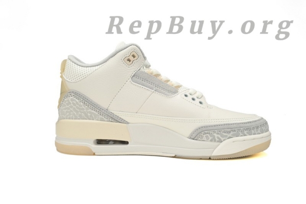 Top Version Air Jordan 3 Retro Craft Ivory, High Quality Replica Air Jordan 3, Best Rep Sneakers, 1:1 Replica Jordan Shoes, Premium Fake AJ3 Retro, FJ9479-100 Replica, Craft Ivory Jordan 3 Copy, Perfect Clone Sneakers