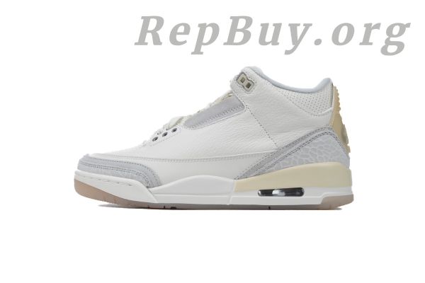 Top Version Air Jordan 3 Retro Craft Ivory, High Quality Replica Air Jordan 3, Best Rep Sneakers, 1:1 Replica Jordan Shoes, Premium Fake AJ3 Retro, FJ9479-100 Replica, Craft Ivory Jordan 3 Copy, Perfect Clone Sneakers