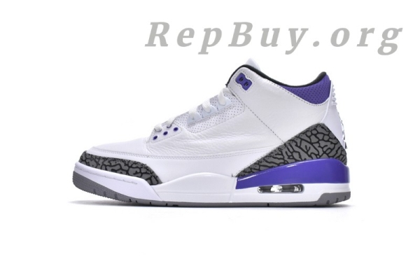 Top Version Air Jordan 3 Retro Dark Iris CT8532-105