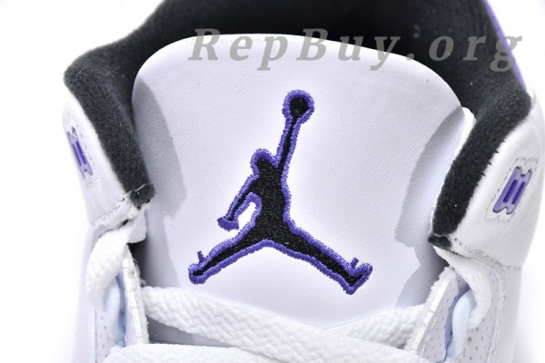 Top Version Air Jordan 3 Retro Dark Iris CT8532-105 - Image 8