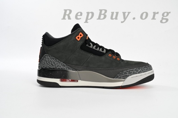 Top Version Air Jordan 3 Retro Fear Pack (2023)  CT8532-080 - Image 3