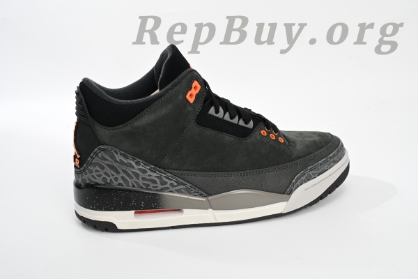 Top Version Air Jordan 3 Retro Fear Pack (2023)  CT8532-080 - Image 9