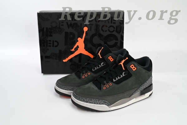 Top Version Air Jordan 3 Retro Fear Pack (2023)  CT8532-080 - Image 16