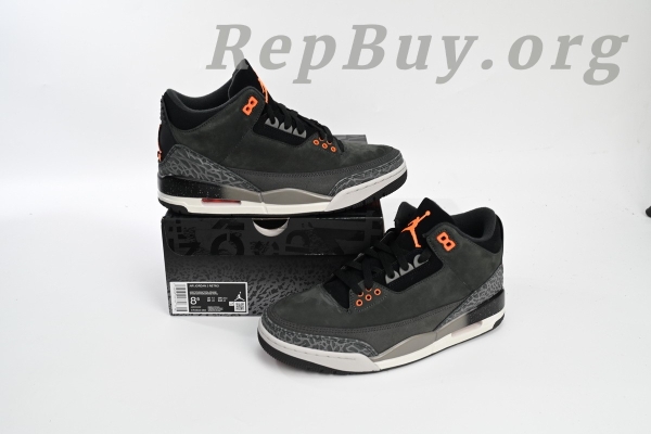 Top Version Air Jordan 3 Retro Fear Pack (2023)  CT8532-080 - Image 14