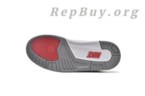 Top Version Air Jordan 3 Retro Fire Red (2022) DN3707-160 - Image 5