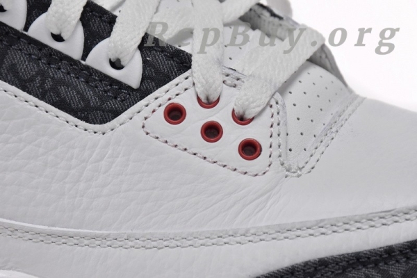 Top Version Air Jordan 3 Retro Flame Red CZ6634-100 - Image 9
