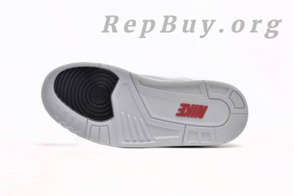 Top Version Air Jordan 3 Retro Flame Red CZ6634-100 - Image 5