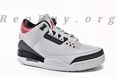 Top Version Air Jordan 3 Retro Flame Red CZ6634-100 - Image 11
