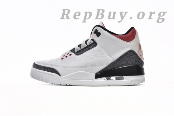 Top Version Air Jordan 3 Retro Flame Red CZ6634-100