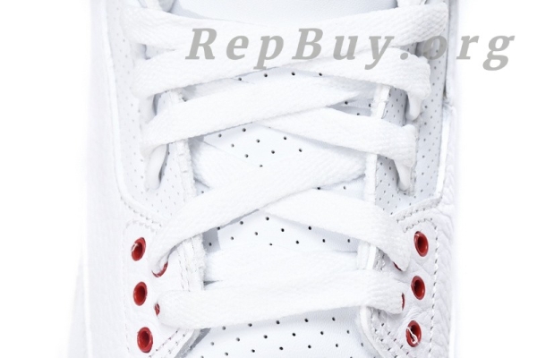 Top Version Air Jordan 3 Retro Free Throw Line White Cement 923096-101 - Image 6