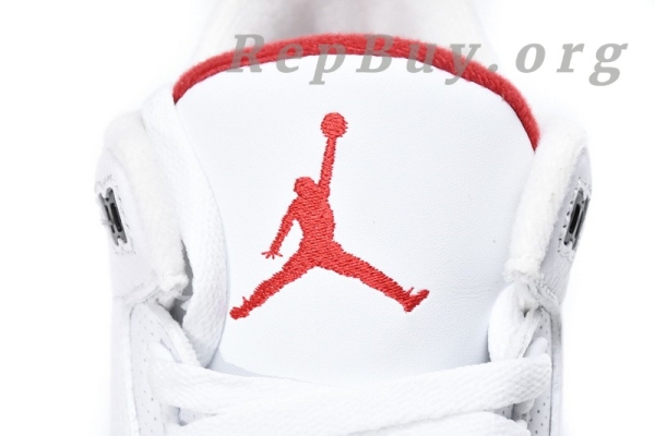 Top Version Air Jordan 3 Retro Free Throw Line White Cement 923096-101 - Image 7