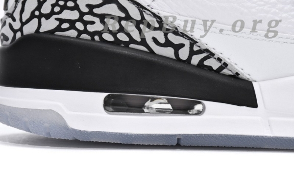 Top Version Air Jordan 3 Retro Free Throw Line White Cement 923096-101 - Image 12