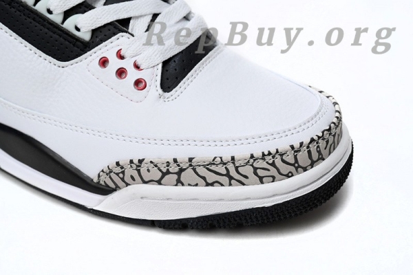 Top Version Air Jordan 3 Retro Infrared Ray 136064-123 - Image 8