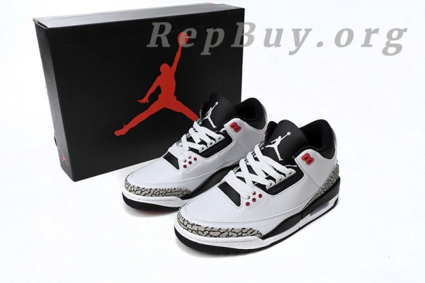 Top Version Air Jordan 3 Retro Infrared Ray 136064-123 - Image 16
