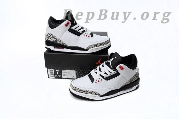 Top Version Air Jordan 3 Retro Infrared Ray 136064-123 - Image 15