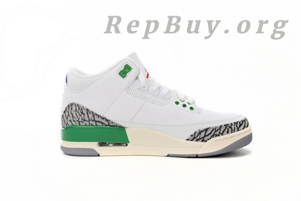 Top Version Air Jordan 3 Retro Lucky Green CK9246-136 - Image 10