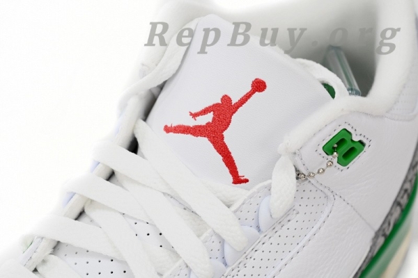 Top Version Air Jordan 3 Retro Lucky Green CK9246-136 - Image 13