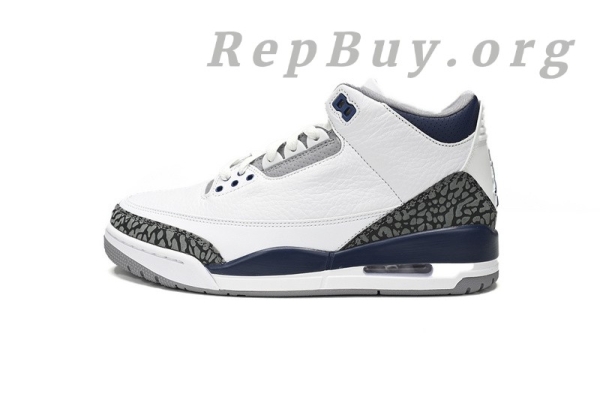 Top Version Air Jordan 3 Retro Midnight Navy, High Quality Replica Air Jordan 3, Best Fake AJ3 Midnight Navy, Premium Replica CT8532-140, 1:1 Copy Air Jordan 3 Retro, Perfect Clone Jordan 3 Sneakers, AAA Quality Fake Jordans, Unauthorized Air Jordan 3 Replica