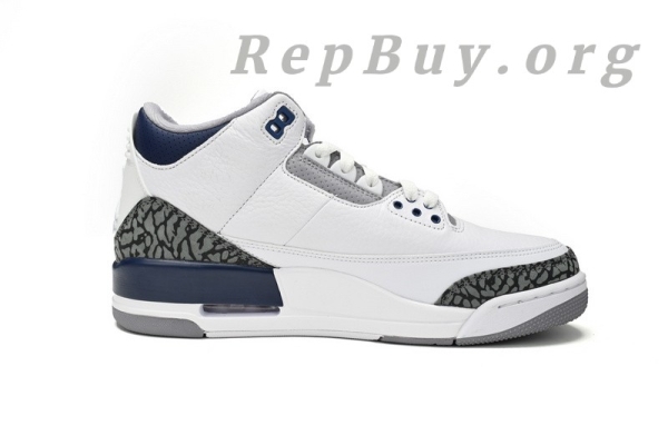 Top Version Air Jordan 3 Retro Midnight Navy, High Quality Replica Air Jordan 3, Best Fake AJ3 Midnight Navy, Premium Replica CT8532-140, 1:1 Copy Air Jordan 3 Retro, Perfect Clone Jordan 3 Sneakers, AAA Quality Fake Jordans, Unauthorized Air Jordan 3 Replica