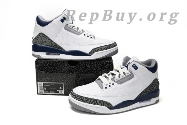 Top Version Air Jordan 3 Retro Midnight Navy, High Quality Replica Air Jordan 3, Best Fake AJ3 Midnight Navy, Premium Replica CT8532-140, 1:1 Copy Air Jordan 3 Retro, Perfect Clone Jordan 3 Sneakers, AAA Quality Fake Jordans, Unauthorized Air Jordan 3 Replica
