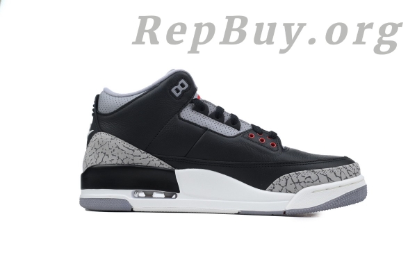 Top Version Air Jordan 3 Retro OG 'Black Cement' DN3707-010 - Image 2