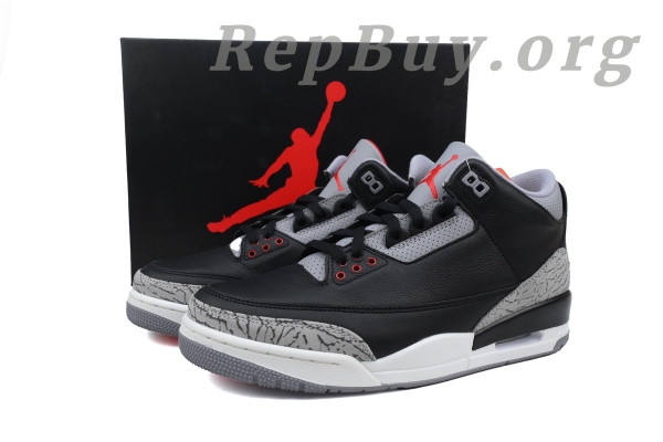 Top Version Air Jordan 3 Retro OG 'Black Cement' DN3707-010 - Image 11