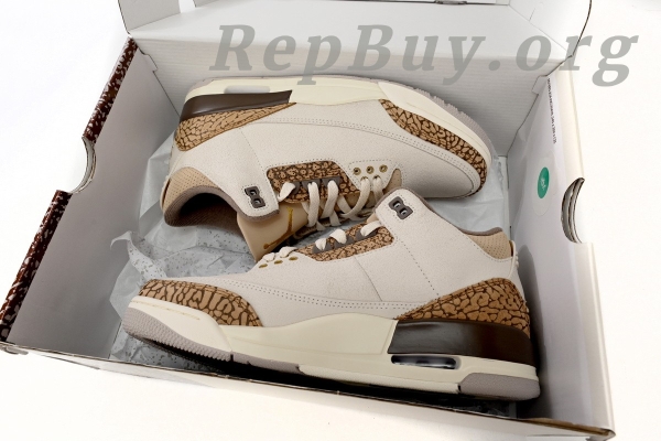 Top Version Air Jordan 3 Retro Palomino CT8532-102 - 图片 15
