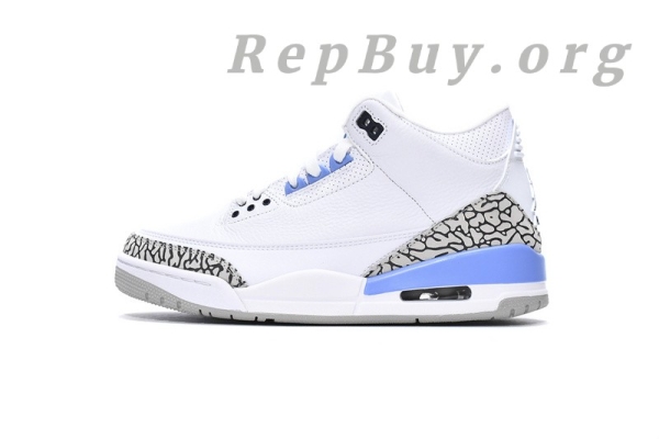 Top Version Air Jordan 3 Retro UNC (2020) CT8532-104 - Image 2