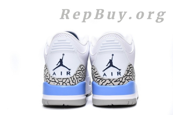 Top Version Air Jordan 3 Retro UNC (2020) CT8532-104 - Image 3