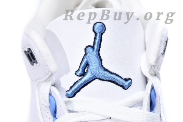 Top Version Air Jordan 3 Retro UNC (2020) CT8532-104 - Image 7