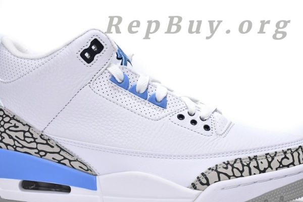 Top Version Air Jordan 3 Retro UNC (2020) CT8532-104 - Image 11