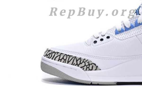 Top Version Air Jordan 3 Retro UNC (2020) CT8532-104 - Image 15