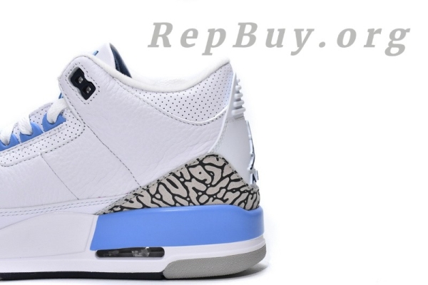 Top Version Air Jordan 3 Retro UNC (2020) CT8532-104 - Image 14