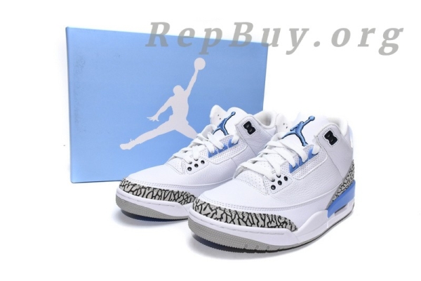 Top Version Air Jordan 3 Retro UNC (2020) CT8532-104 - Image 19