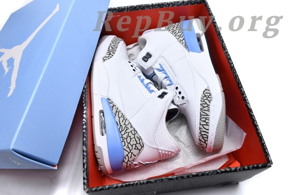 Top Version Air Jordan 3 Retro UNC (2020) CT8532-104 - Image 20