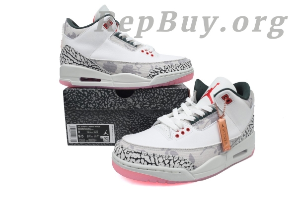 Top Version Air Jordan 3 Retro Wings HM6993-100 - 图片 10