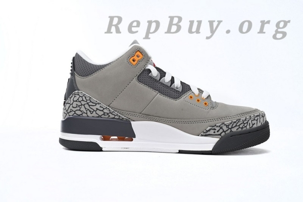 Top Version Air Jordan 3 RetroCool Grey (2021) 398614-012 - Image 3
