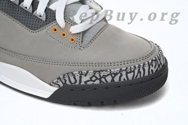 Top Version Air Jordan 3 RetroCool Grey (2021) 398614-012 - Image 7