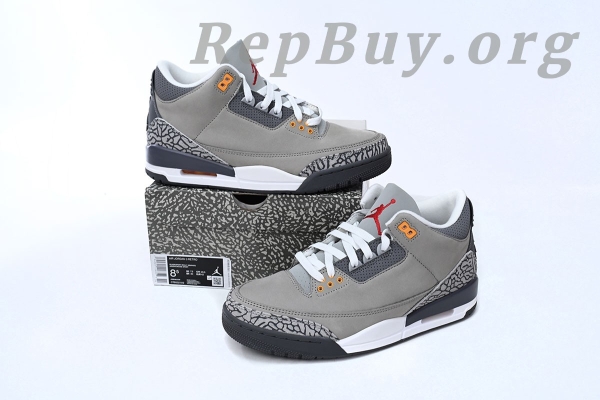 Top Version Air Jordan 3 RetroCool Grey (2021) 398614-012 - Image 13