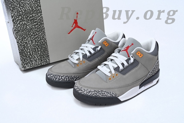 Top Version Air Jordan 3 RetroCool Grey (2021) 398614-012 - Image 14