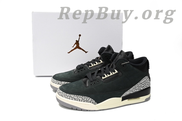 Top Version Air Jordan 3 Retro Off Noir CK9246-001 - 图片 13
